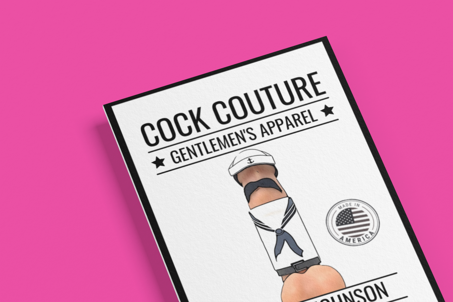Admiral James T. Cock – Anchors Aweigh, Pants Optional